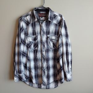 ROCK & ROLL COWBOY ♡ Mens Snap-up Shirt